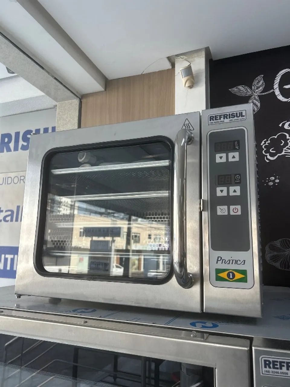 Forno convecção Prática com vapor 