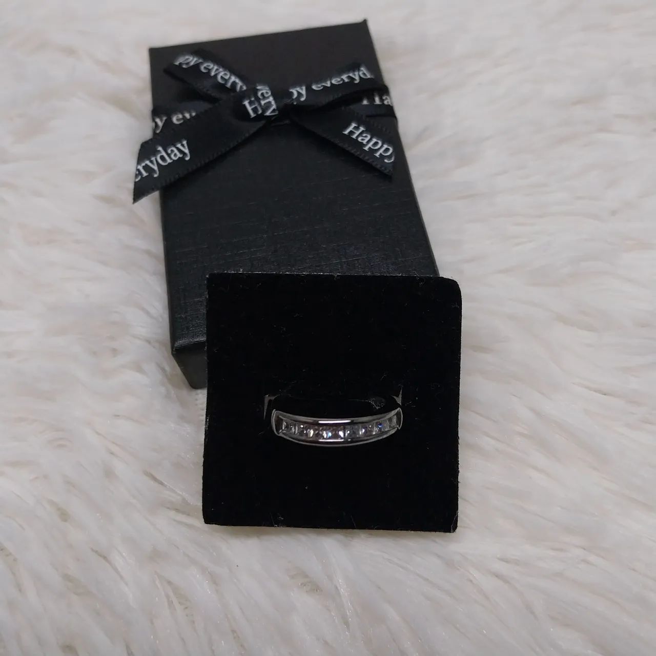 Conjunto Anel + Colar com a letra ?R? - Foto 5