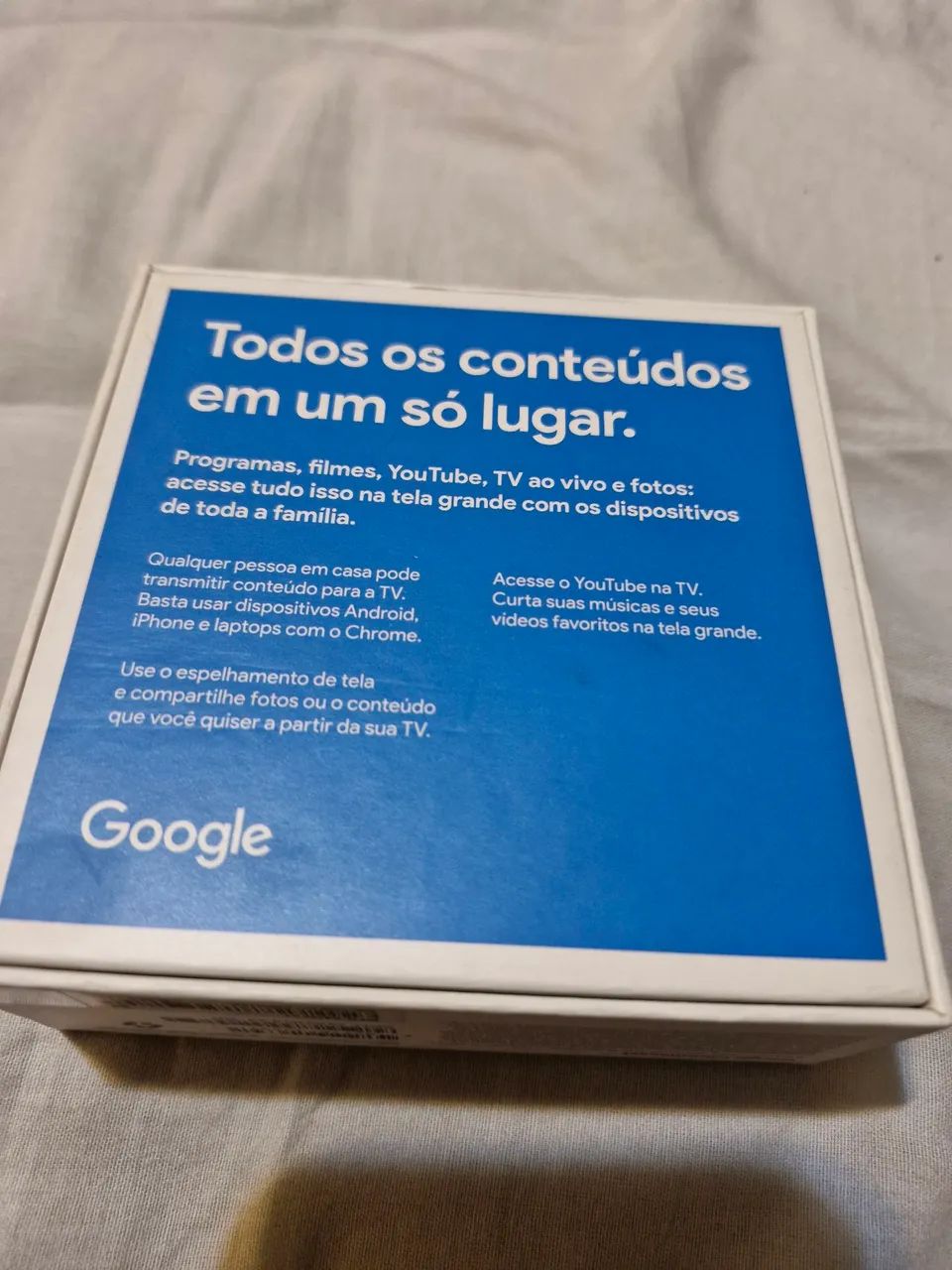 Google Chromecast nunca foi usado - Foto 2