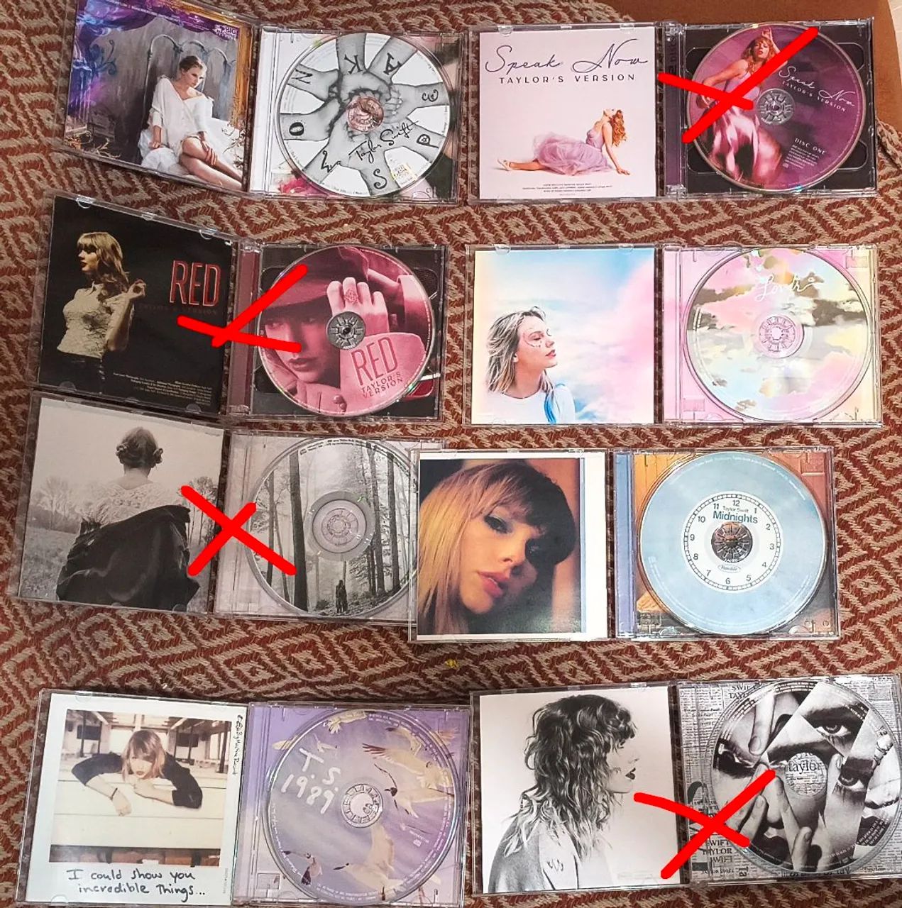 CDs Taylor Swift - Speak Now - Lover - Midnights - 1989 - Foto 3