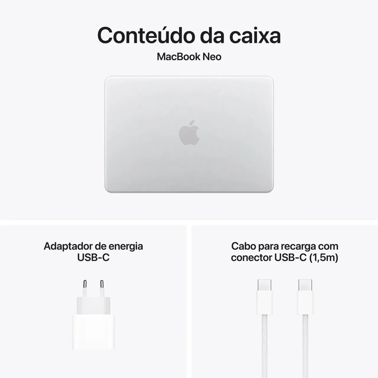 Macbook Neo - Silver Lacrado - Foto 2