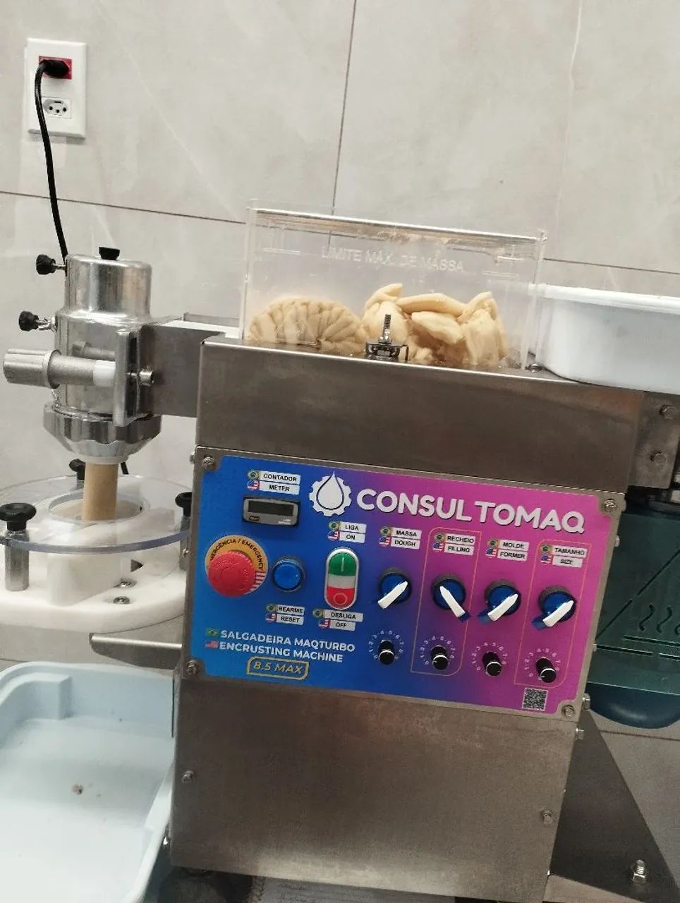 Máquina de salgados e doce consultomaq - Foto 2
