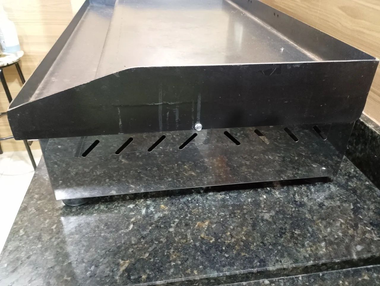 Chapa para Lanches Itajobi semi nova,0,86x0,56 com 3 queimadores  - Foto 2