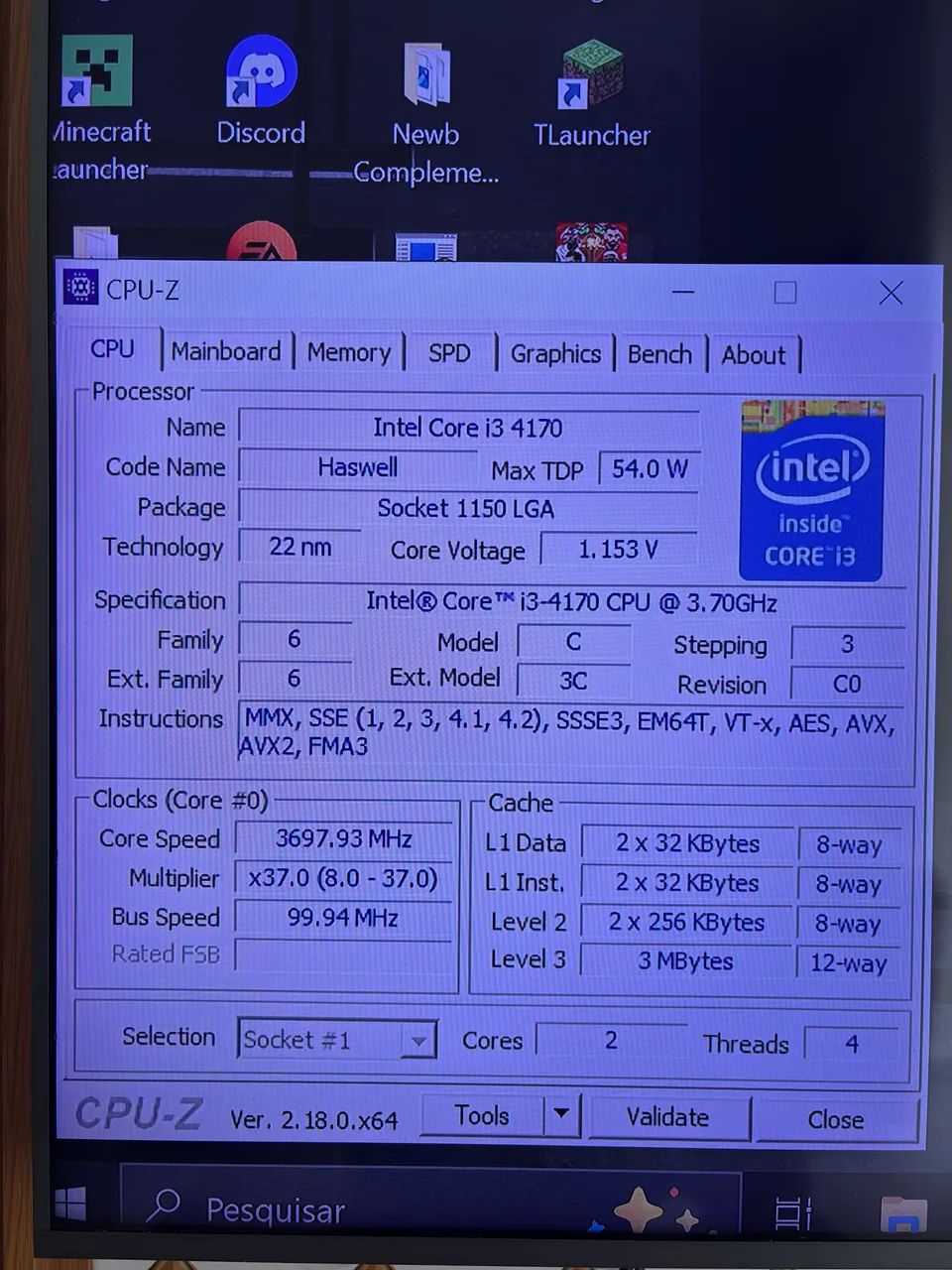 ? KIT PLACA-MÃE + PROCESSADOR + 12GB RAM DDR3  - Foto 3