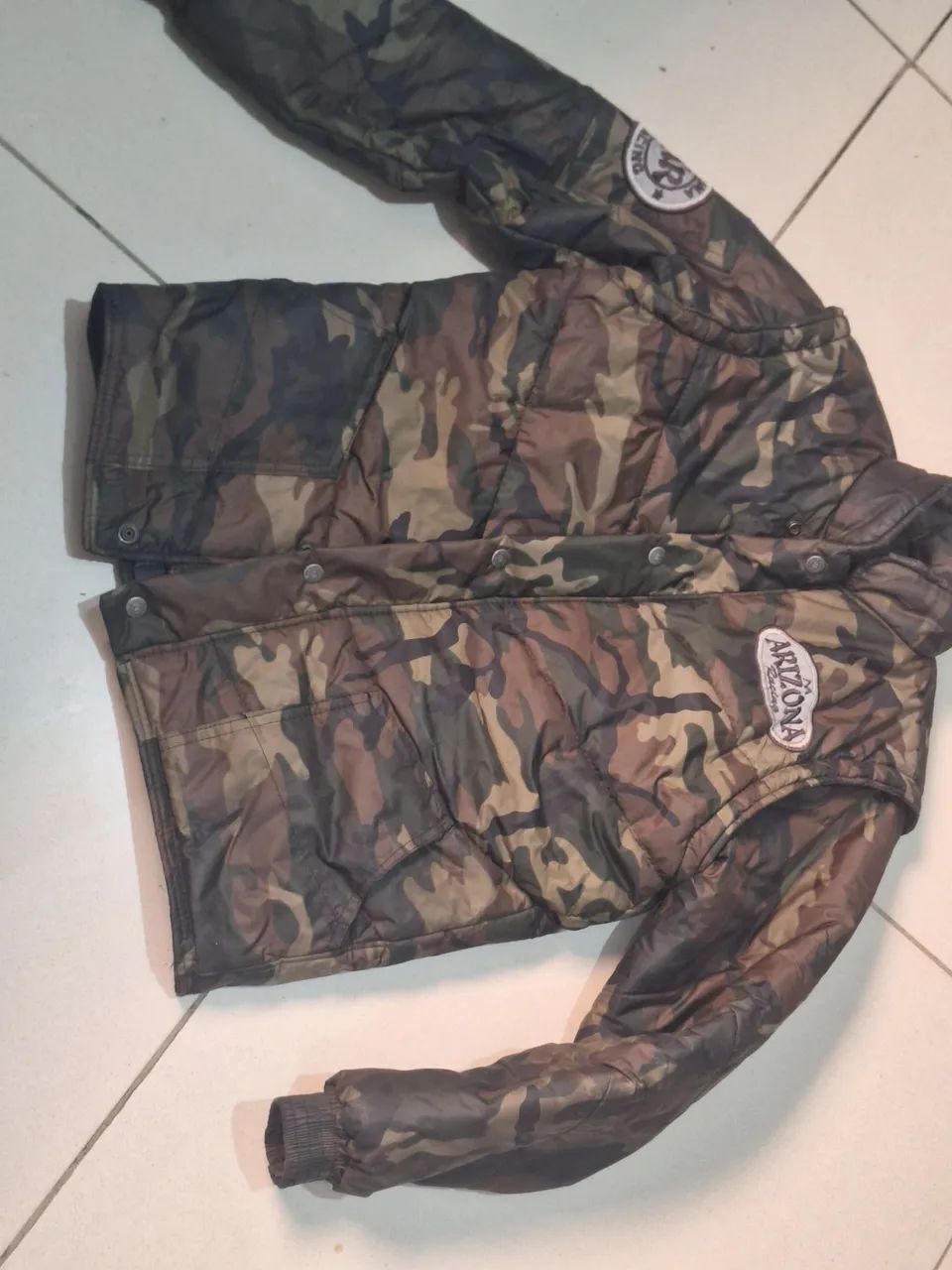 Jaqueta camuflada com patch "ARIZONA Racing - Foto 3