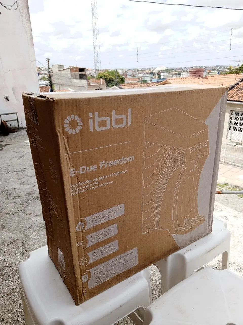 Purificador de Água Refrigerado IBBL E-Due Freedom - Novo