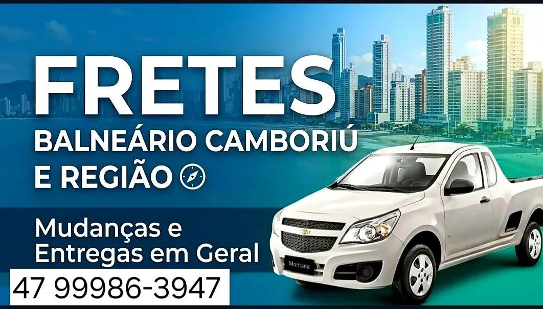 FRETES BALNEÁRIO CAMBORIÚ E REGIÃO 