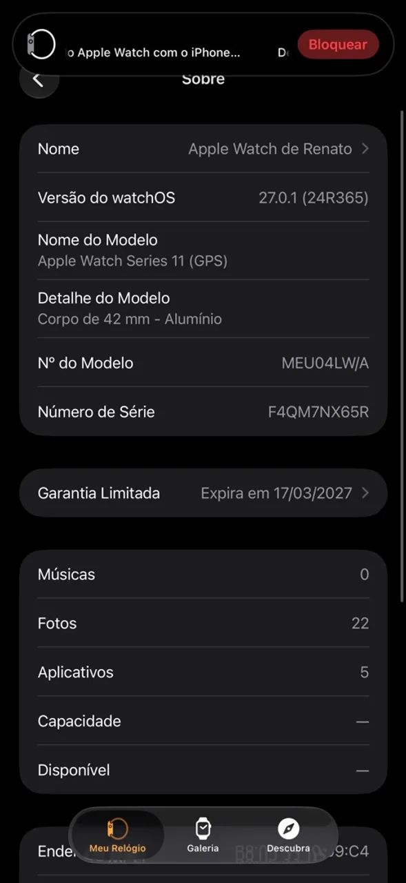 Apple Watch séries 11 42mm  - Foto 4