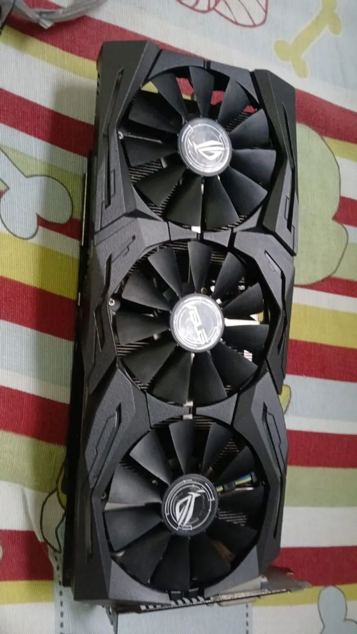 RX 580 ROG STRIX ORIGINAL 