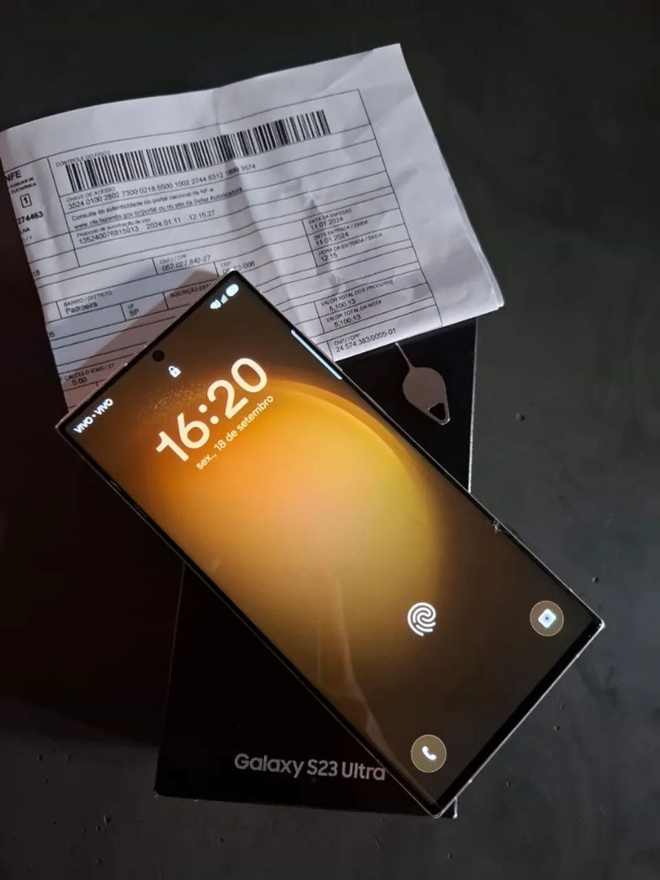 S23 ULTRA 512GB 12/RAM 