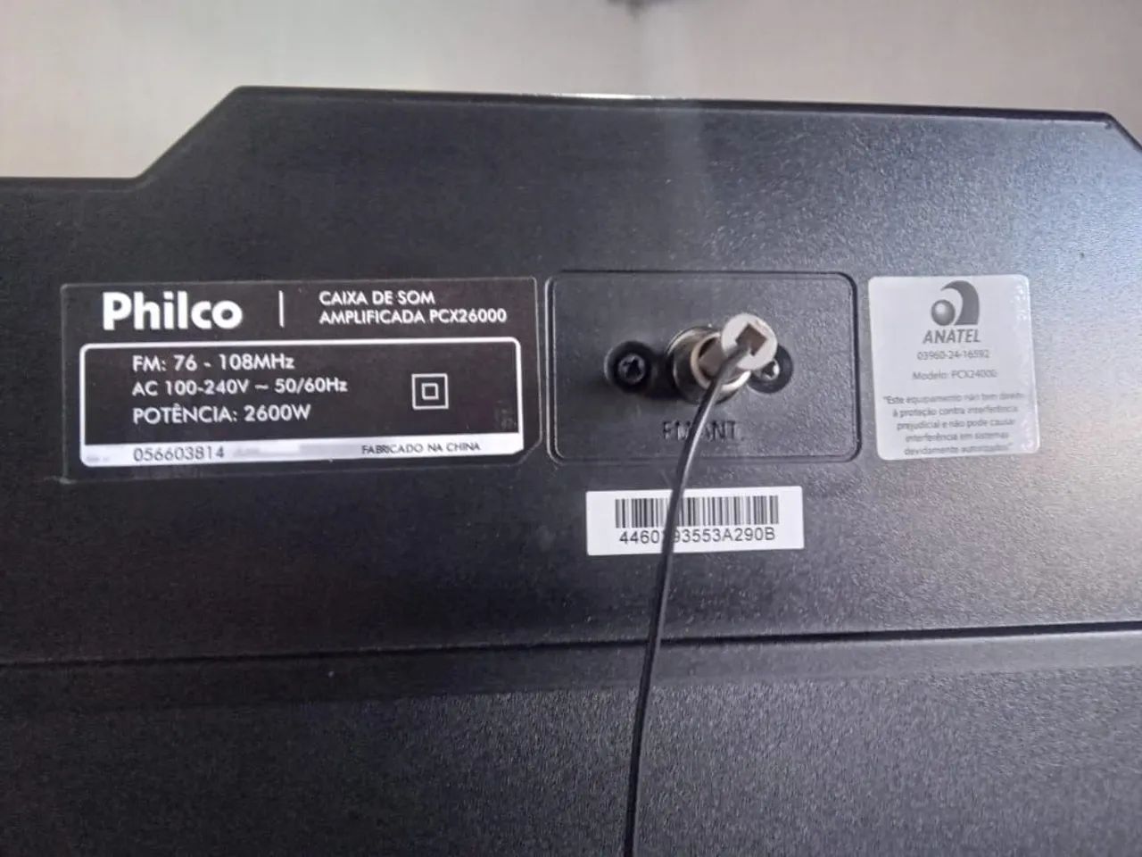 Caixa de som amplificada Philco  - Foto 5