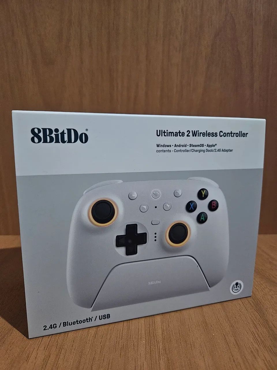 Controle 8bitdo ultimate 2 Branco Lacrado - Foto 3