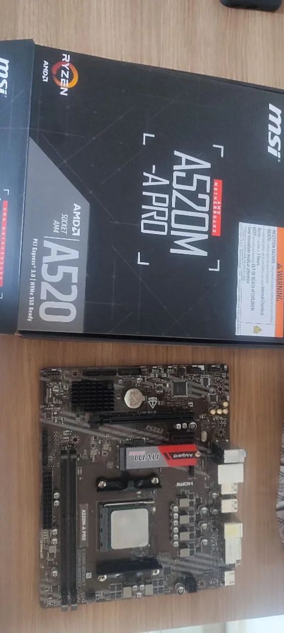 Placa mãe a520m-a-pro - Foto 2