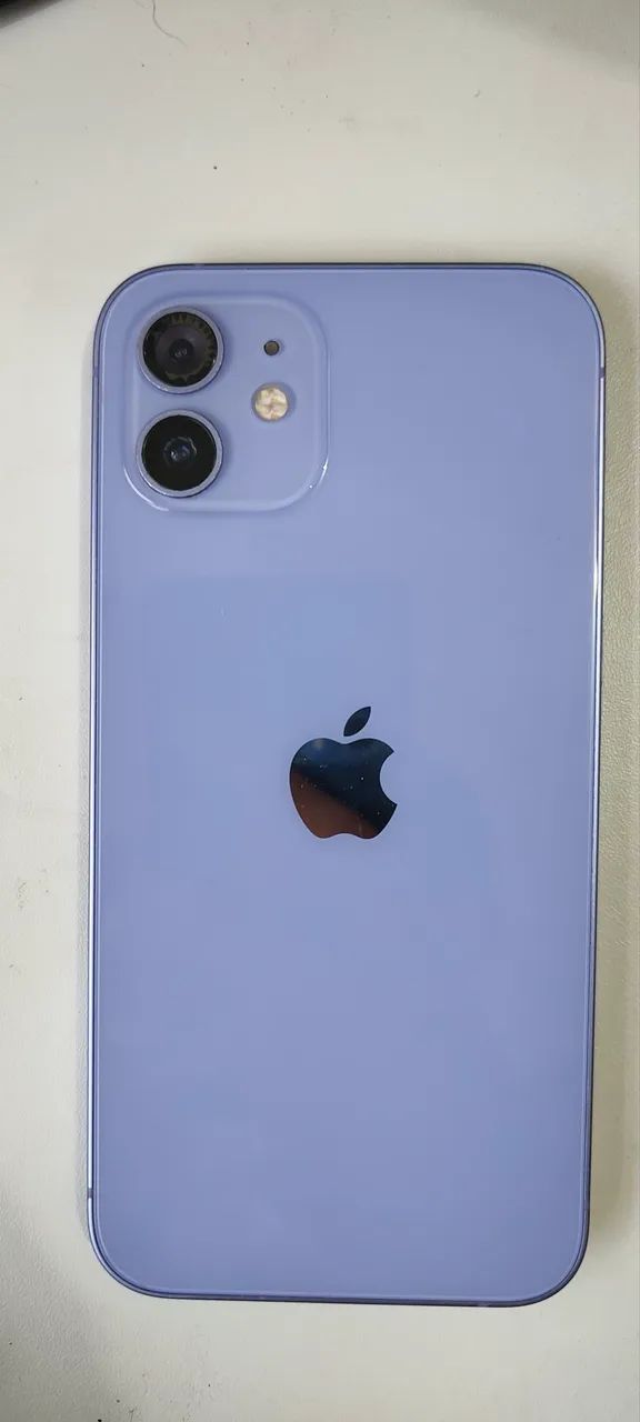 iPhone 12 roxo 64 GB em ótimo estado