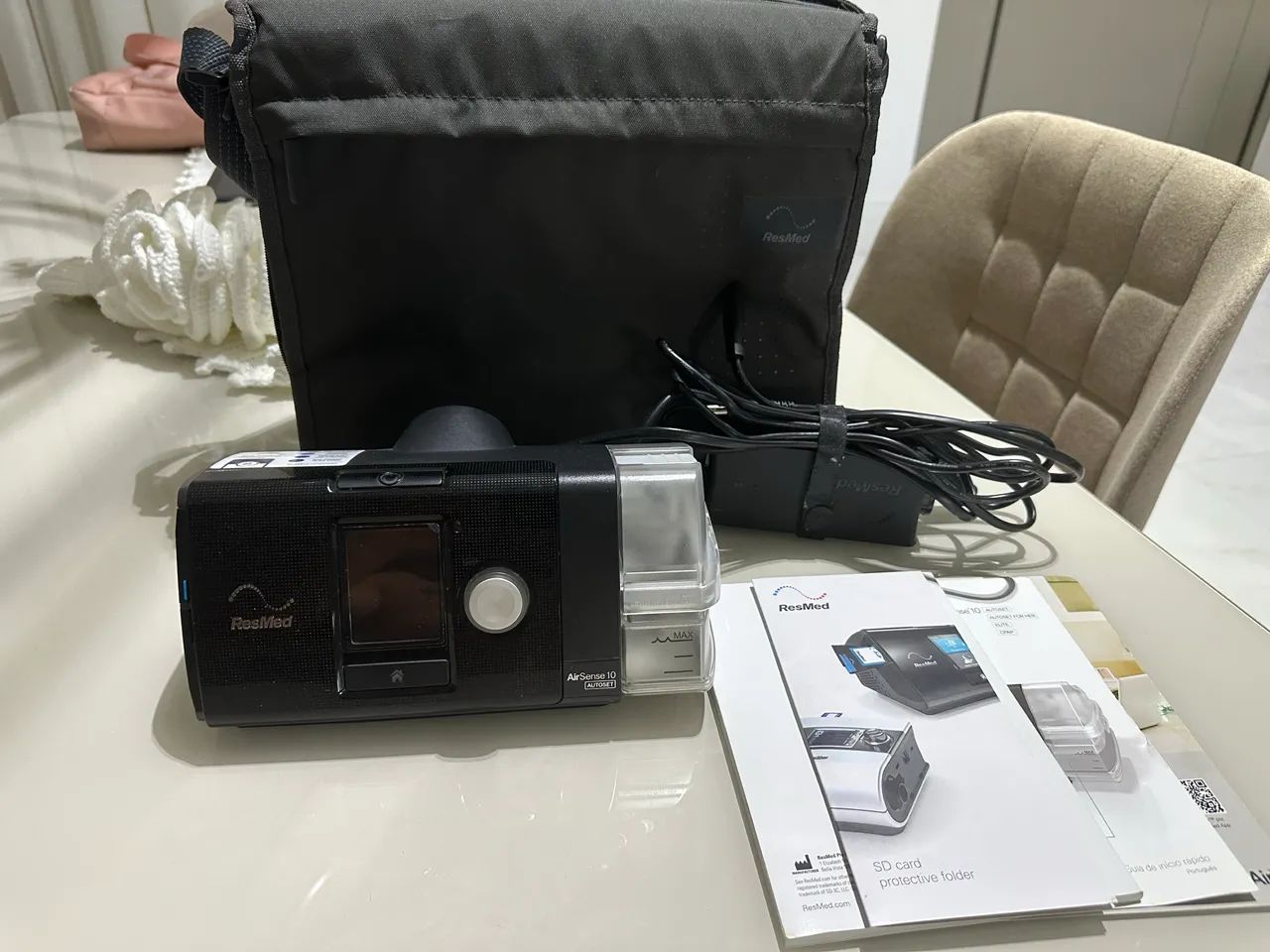 Cpap Automático Airsense S10 Autoset C/ Umidificador Resmed - Foto 2