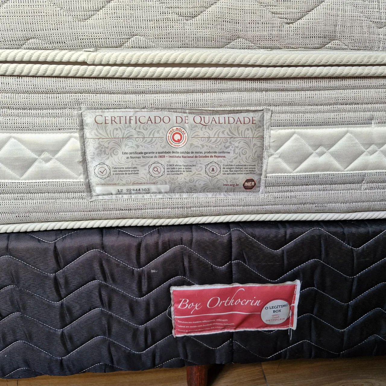 Colchão Queen Orthocrin Supreme Plus Visco - Foto 4