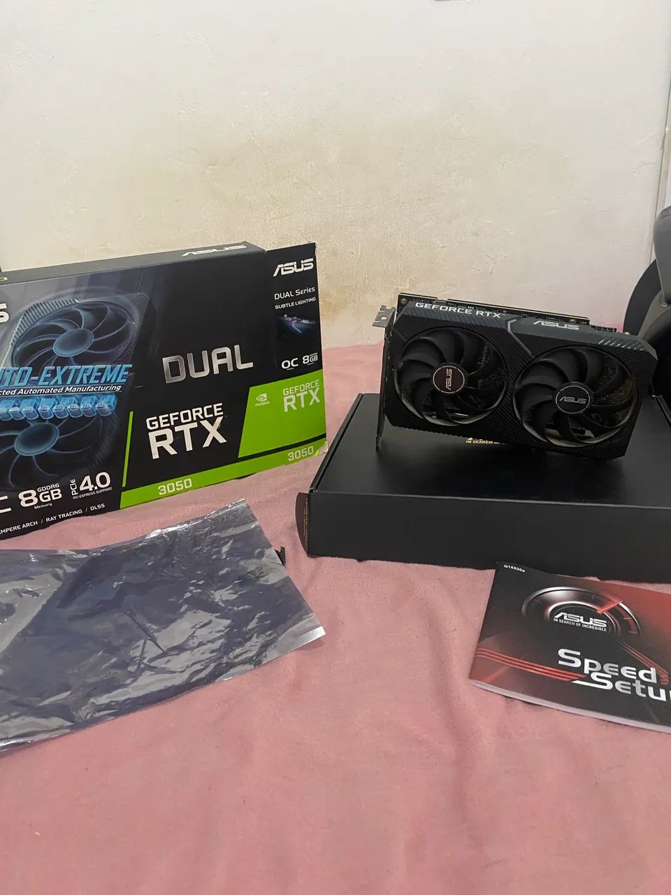 ? RTX 3050 8GB à venda!