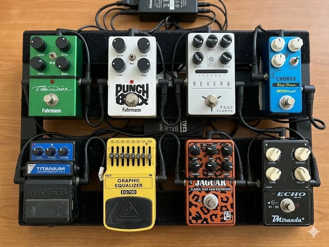 Vendo setup de Pedais analógicos 