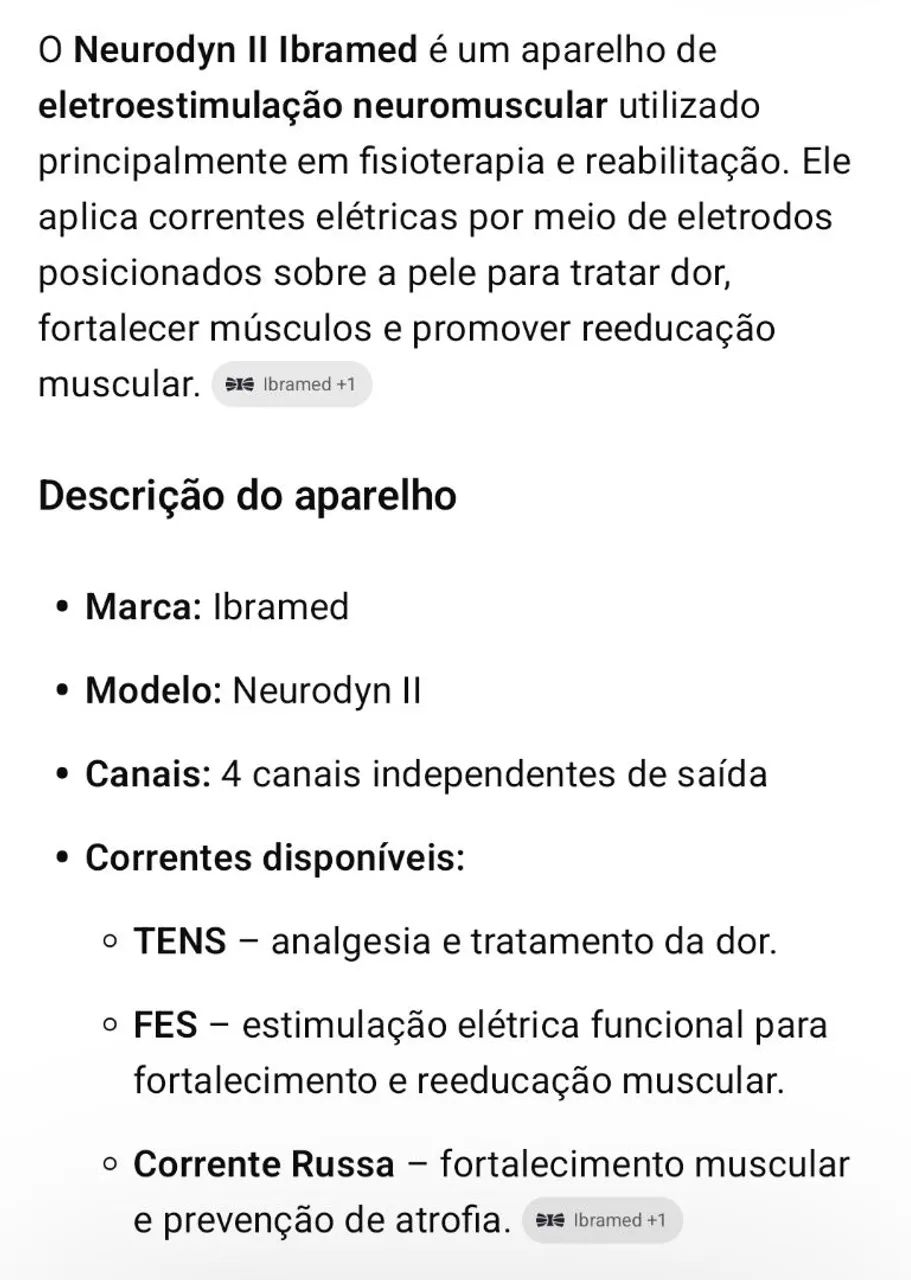 Neurodyn ll ( tens) preço 1100 reais - Foto 3