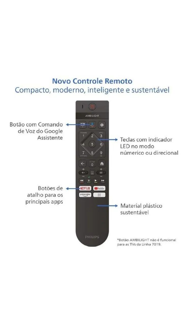 Smart Tv 65 Phillips, Lacrada + NF (Até 12x)  - Foto 4