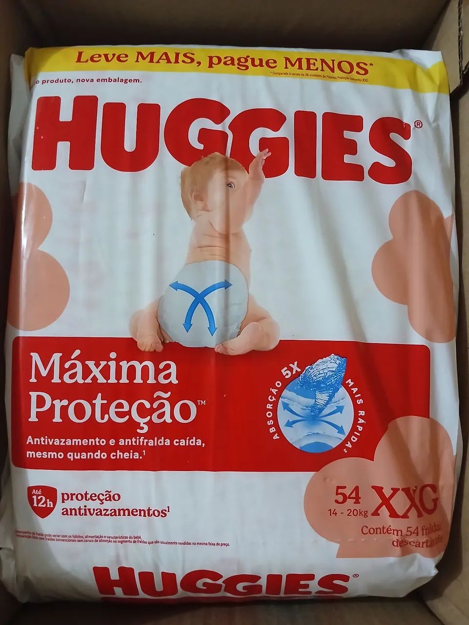 Fralda Huggies XXG