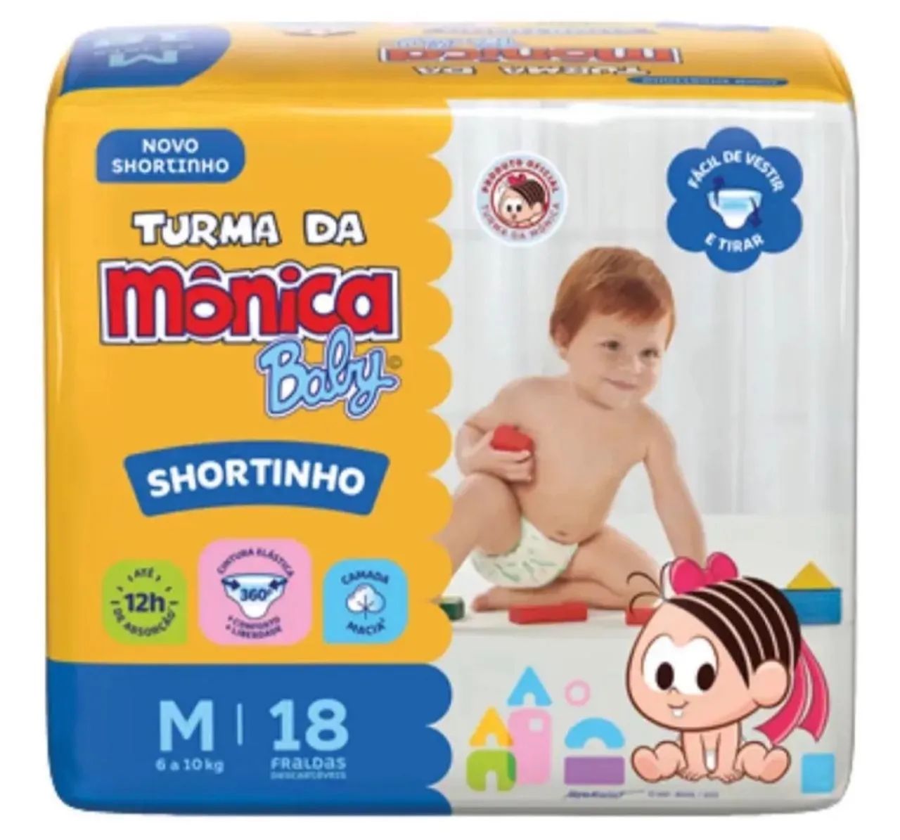Fraldas tamanho M - Diversas marcas - Foto 4