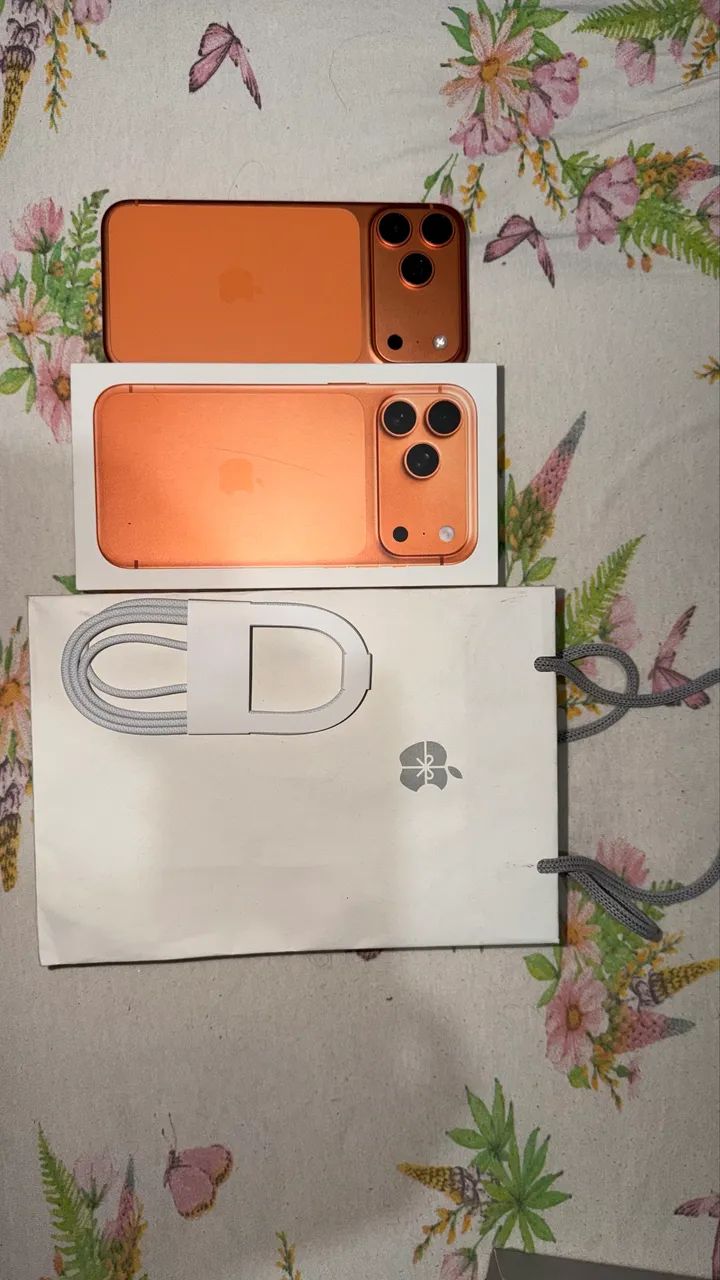 iPhone 17 Pro Max 512GB Laranja | 98% Bateria | Garantia Apple - Foto 3