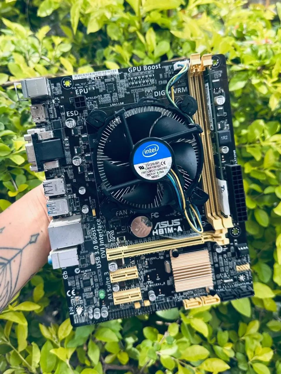 Kit placa mãe core i5+ 8gb de ram - Foto 3