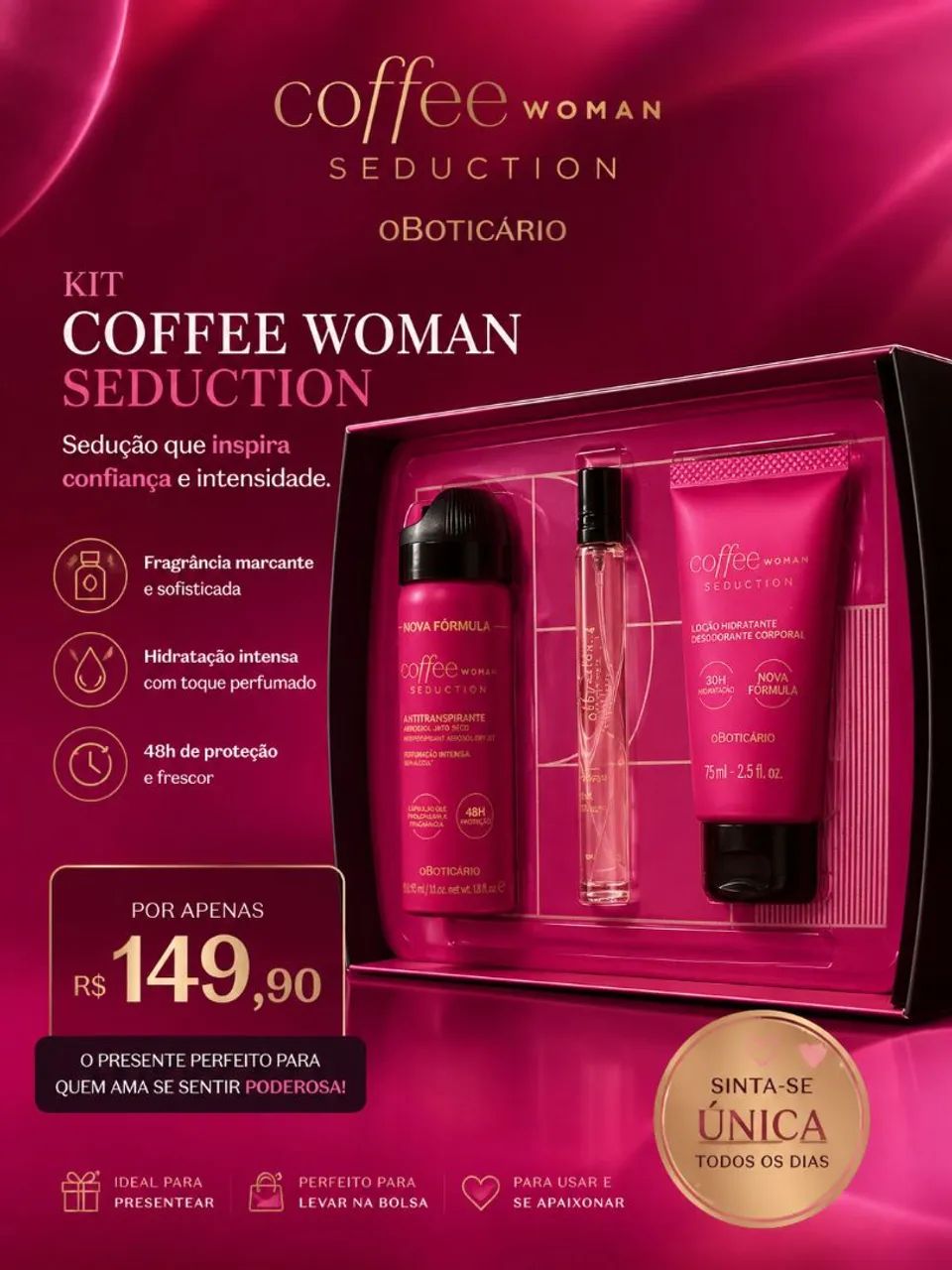 KIT COFFE woman SEDUCTION Novo  - Foto 3