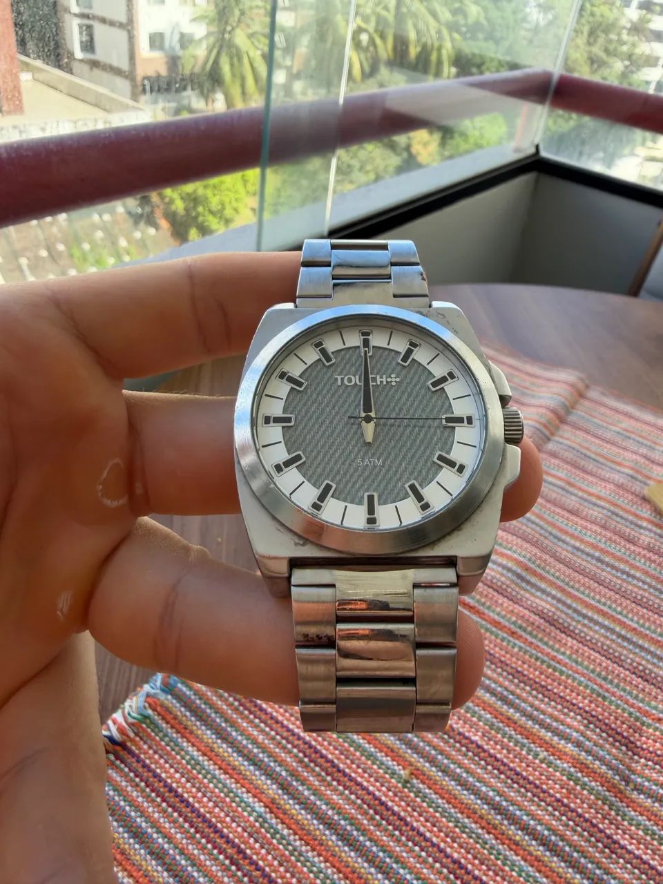 Relógio Touch (technos) 42mm grande veste 44-45 - Foto 4