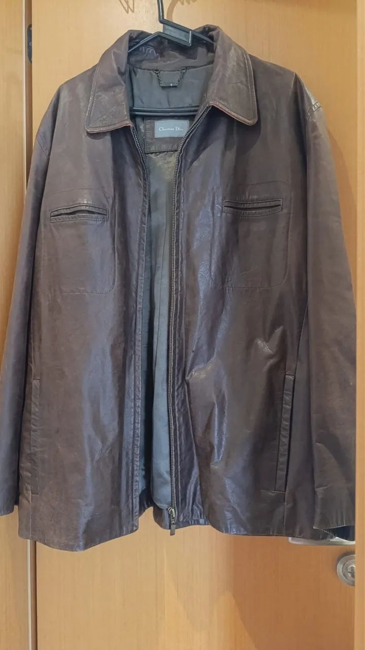 Jaqueta de couro Dior original impecável  - Foto 3