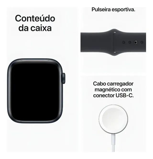 Apple Watch Se2 44mm Preto - Foto 4