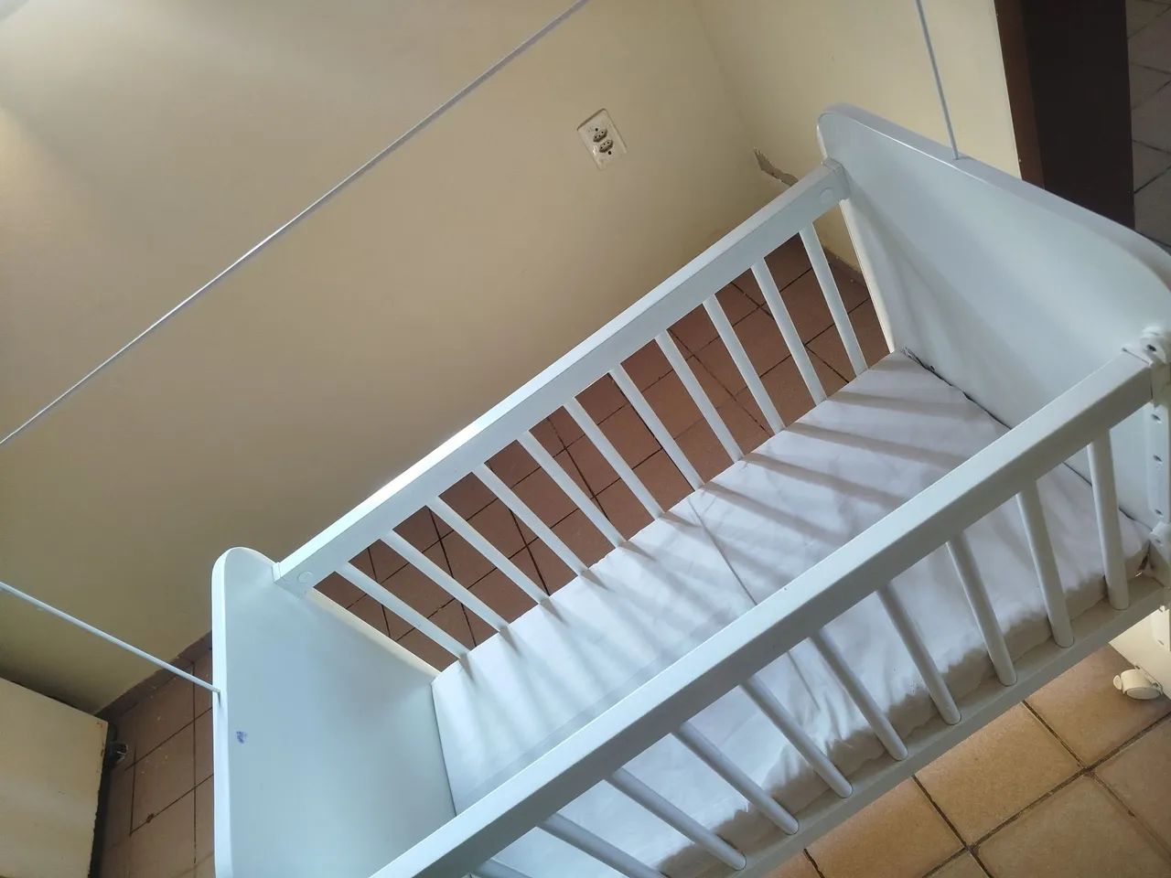 Mini berço + colchão a venda  - Foto 4