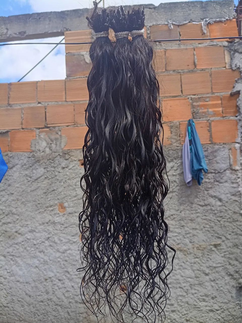 Vendo cabelo humano cacheado  - Foto 3