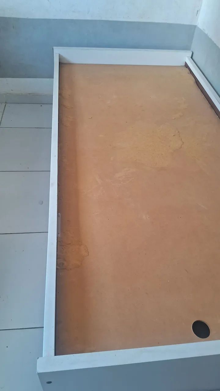Vendo bicama branca de solteiro... - Foto 4