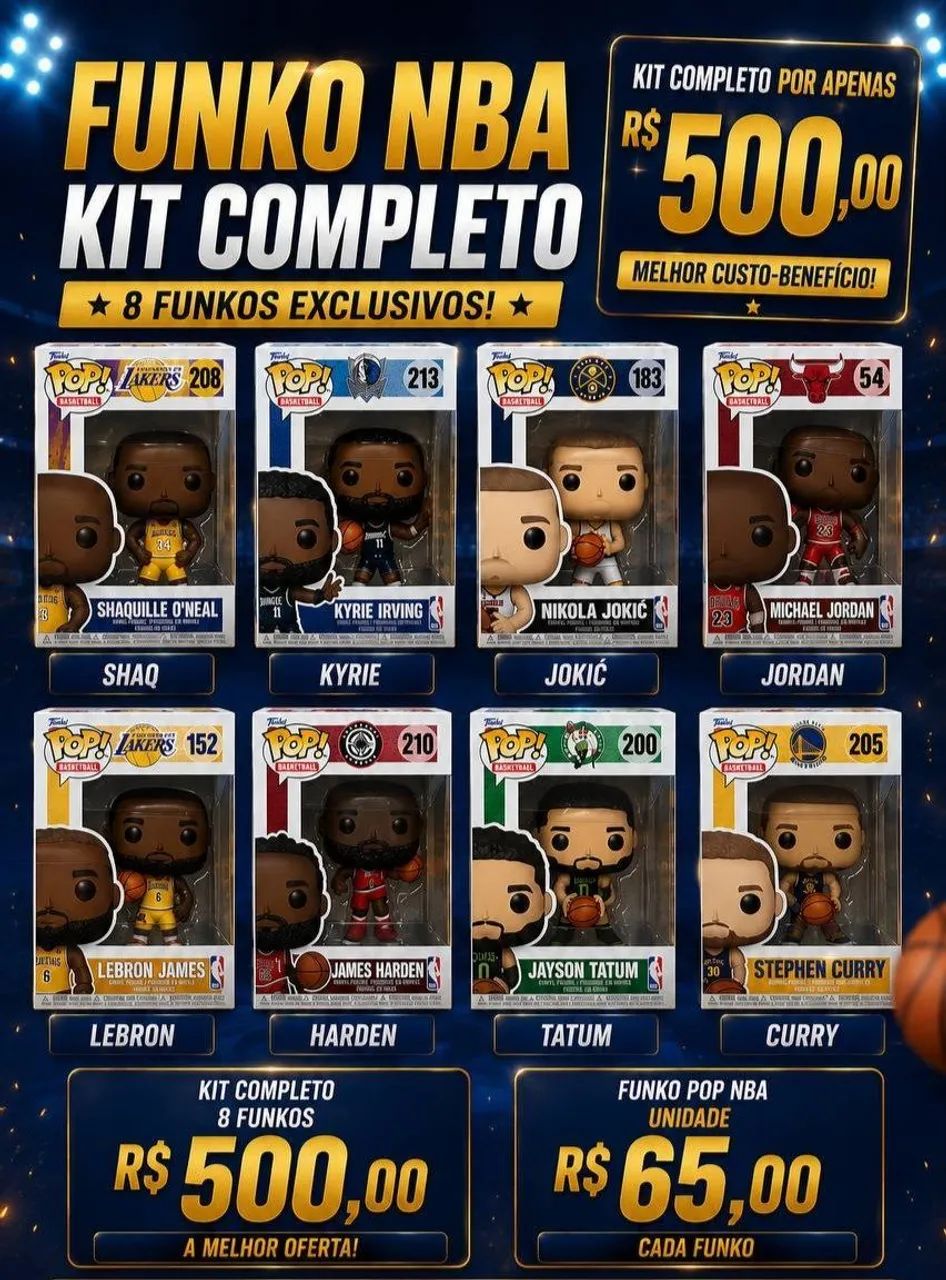 FUNKO POP NBA ORIGINAL 10CM 