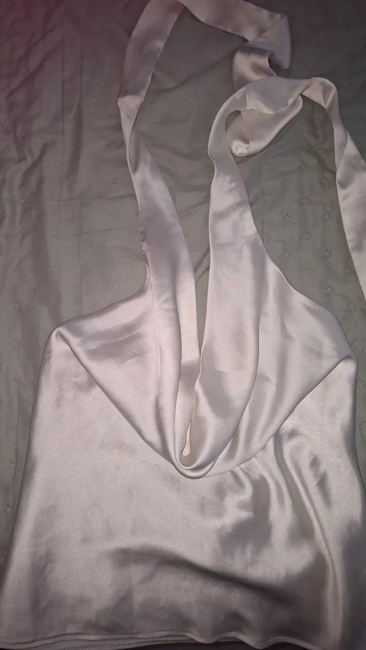 BLUSA M CETIM ZARA 