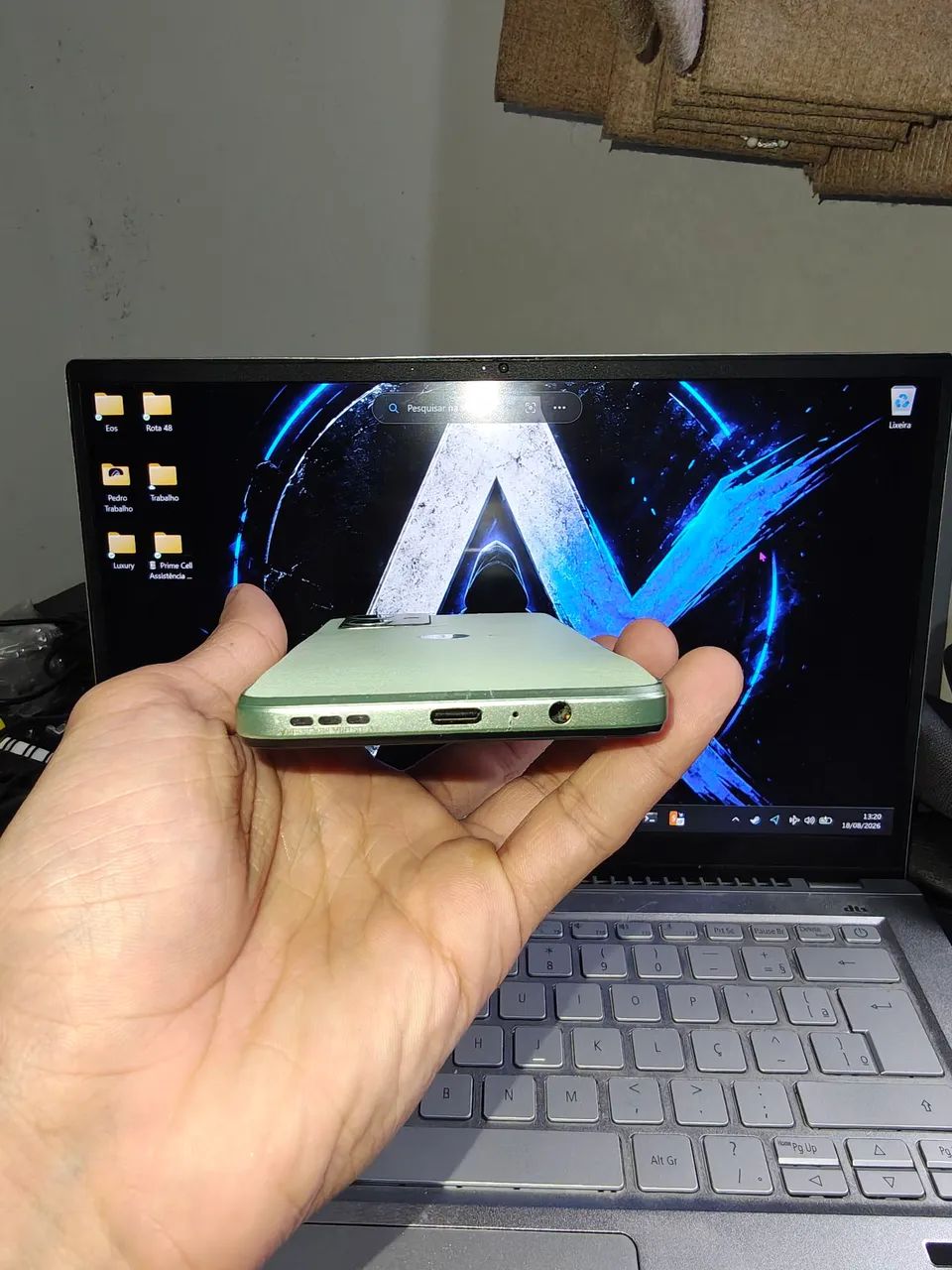 ? Moto G54 5G 256GB Creme - Revisado e Testado - Foto 4