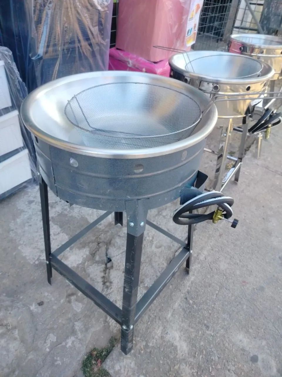 Fritadeira a gás 7 litros,  novo  - Foto 2