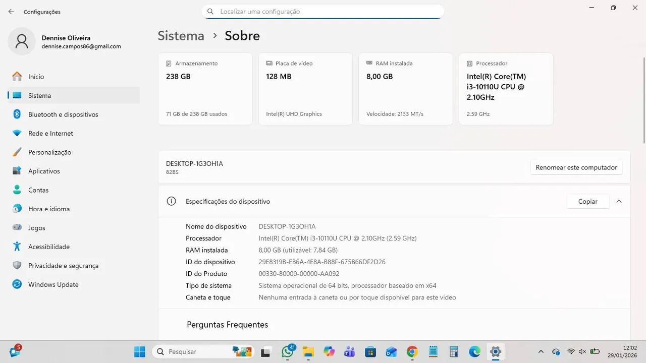 Notebook Lenovo I3 - Foto 2