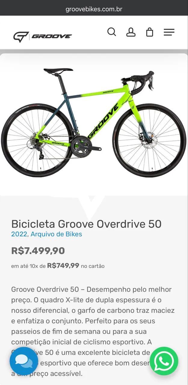 Bicicleta Speed Groove