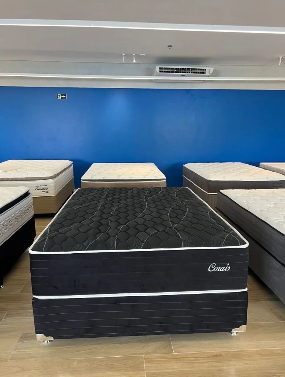 Cama Box Queen Corais Bonno Colchões (Molas Ensacadas) - Foto 2