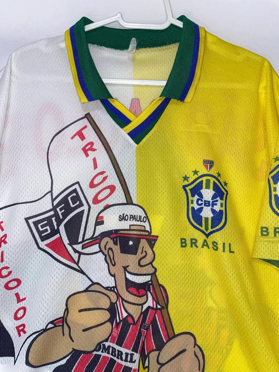 Camisa de futebol torcida anos 2000 vintage  - Foto 2