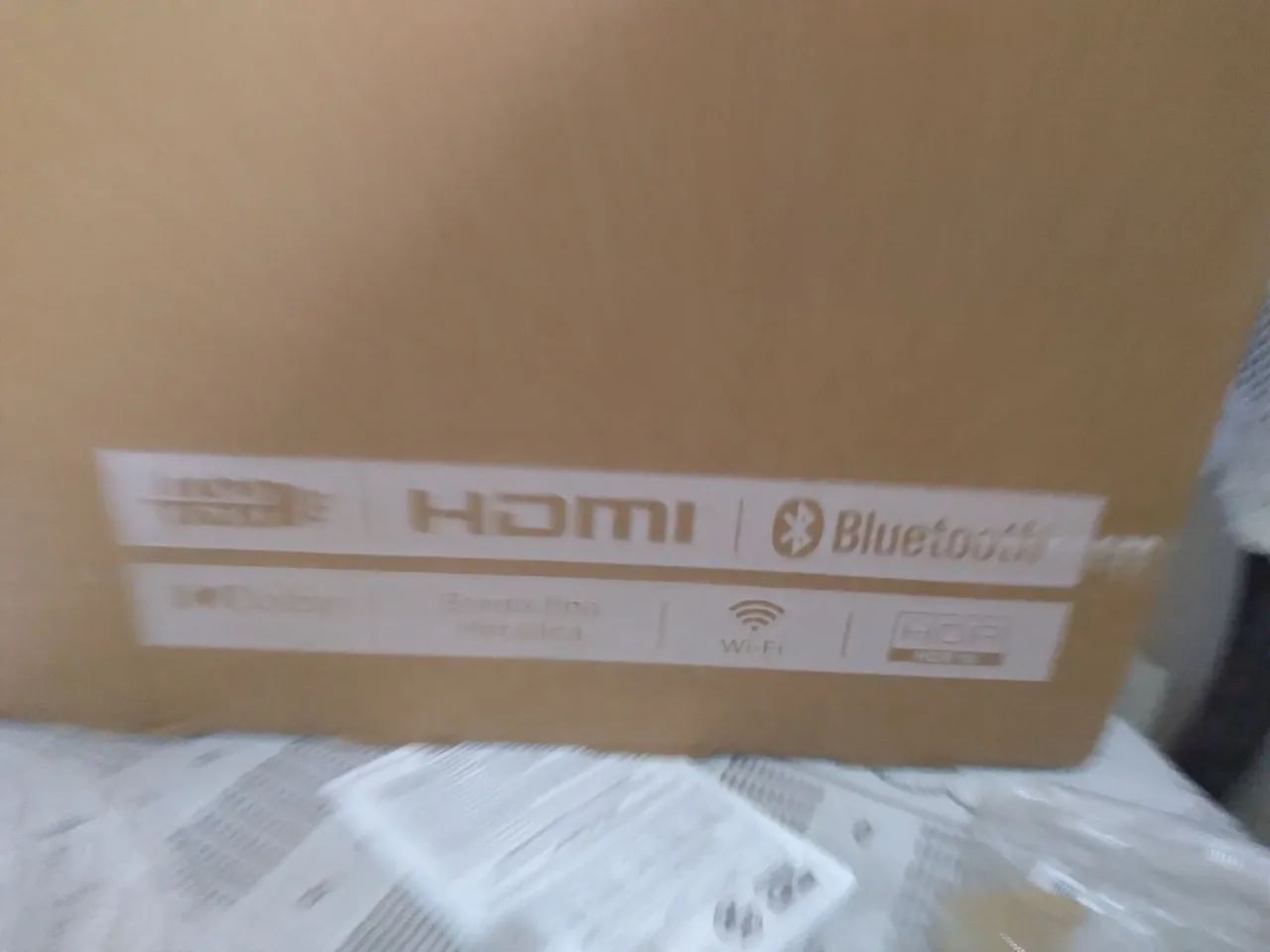 Vendo TV tela rachada - Foto 4