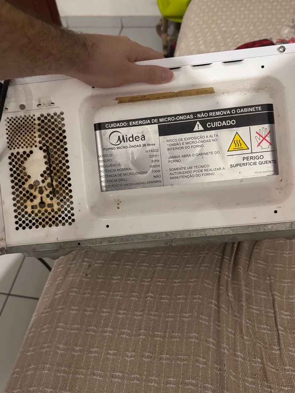 Microondas com defeito(não esquenta) - Foto 2