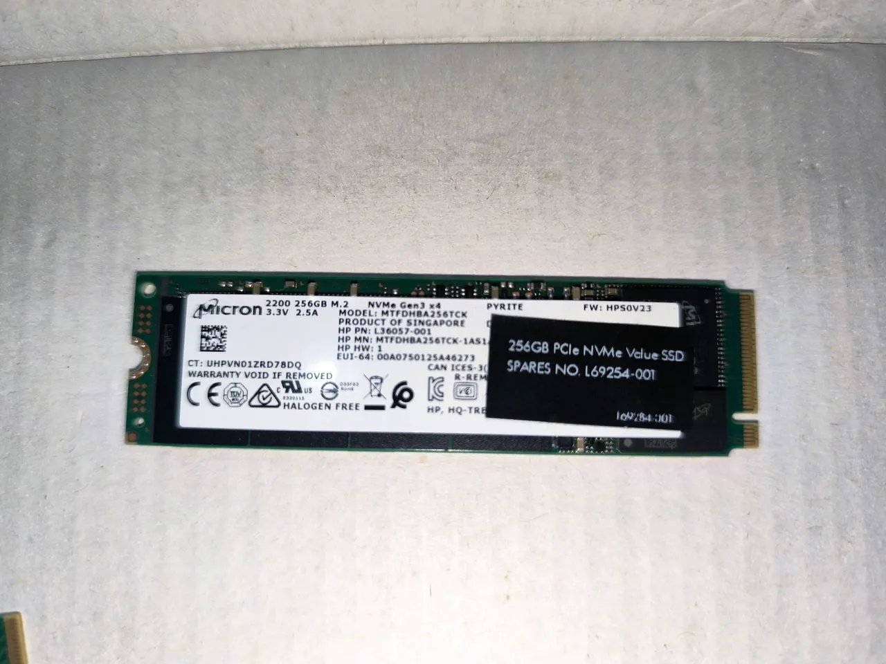 ②-WA481-SKhynix NVMe 1TB SSD 1点 SSD 1TB M.2 NVMe PCIe 4.0 SK Hynix PC801 (Novo / Apenas 49h uso