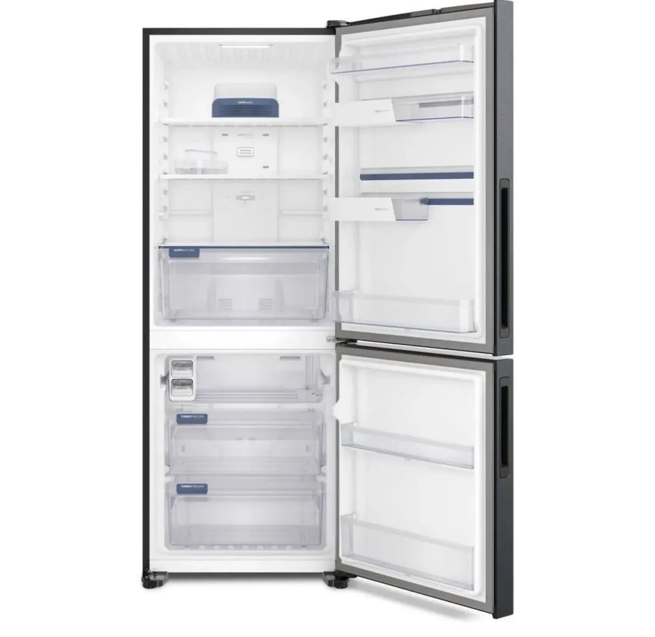 Geladeira Electrolux Frost Free Inverter 490L com AutoSense Inverse Black Inox Look - Foto 3