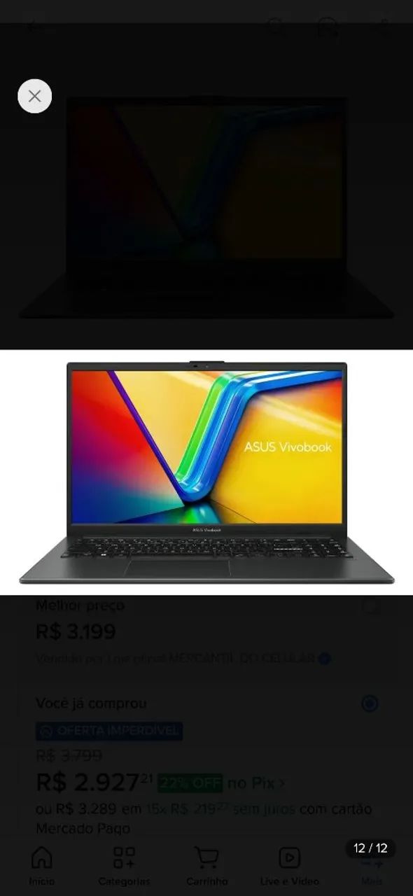 Notebook Asus 
