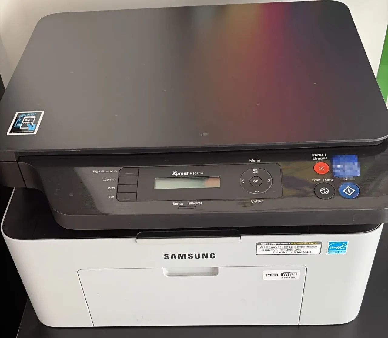 Multifuncional Samsung Xpress M2070W (preto e branco)