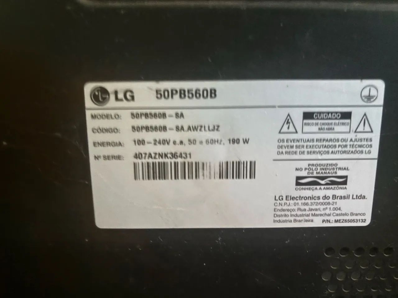 TV LG 50 polegadas (não smart) - Foto 2